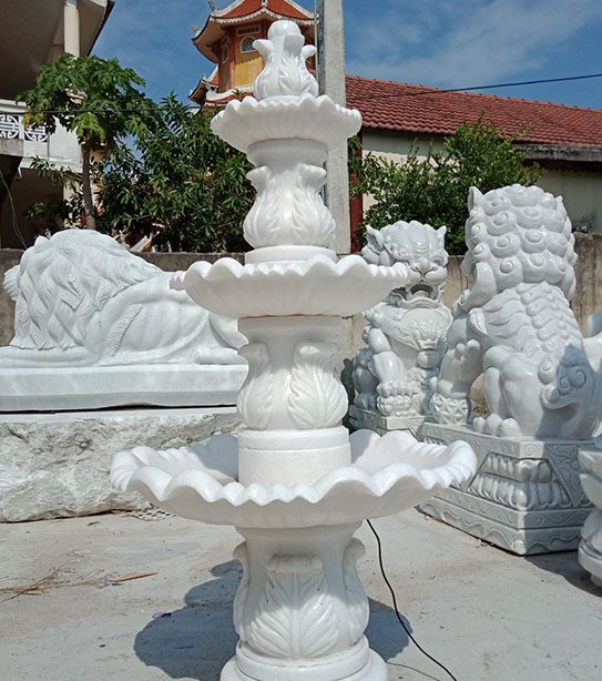 Đài phun nước mẫu mã mới nhất Đài phun nước bằng đá non nước