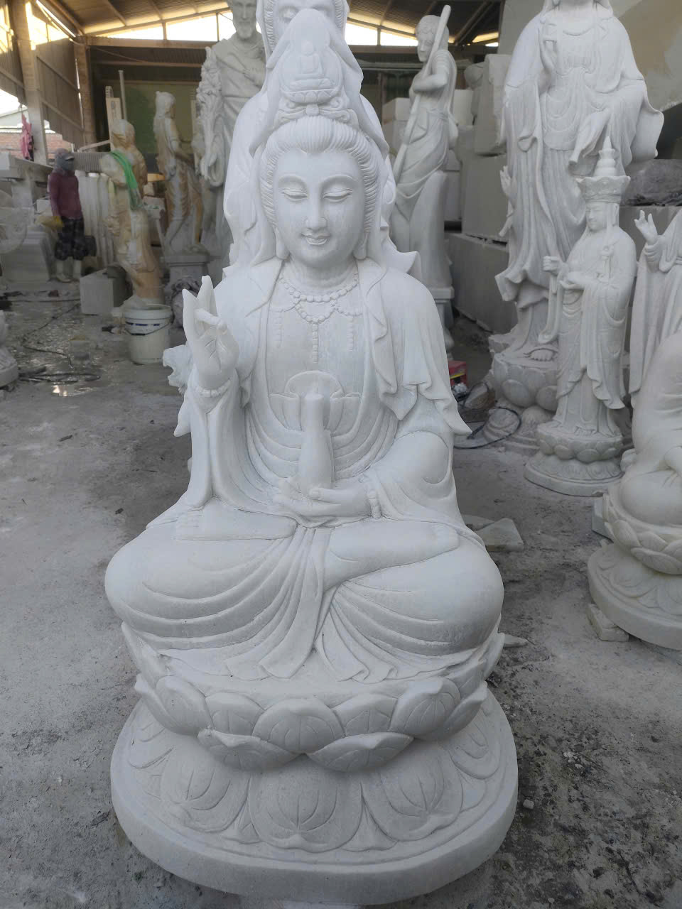 Tượng đá Địa Tạng Bồ Tát